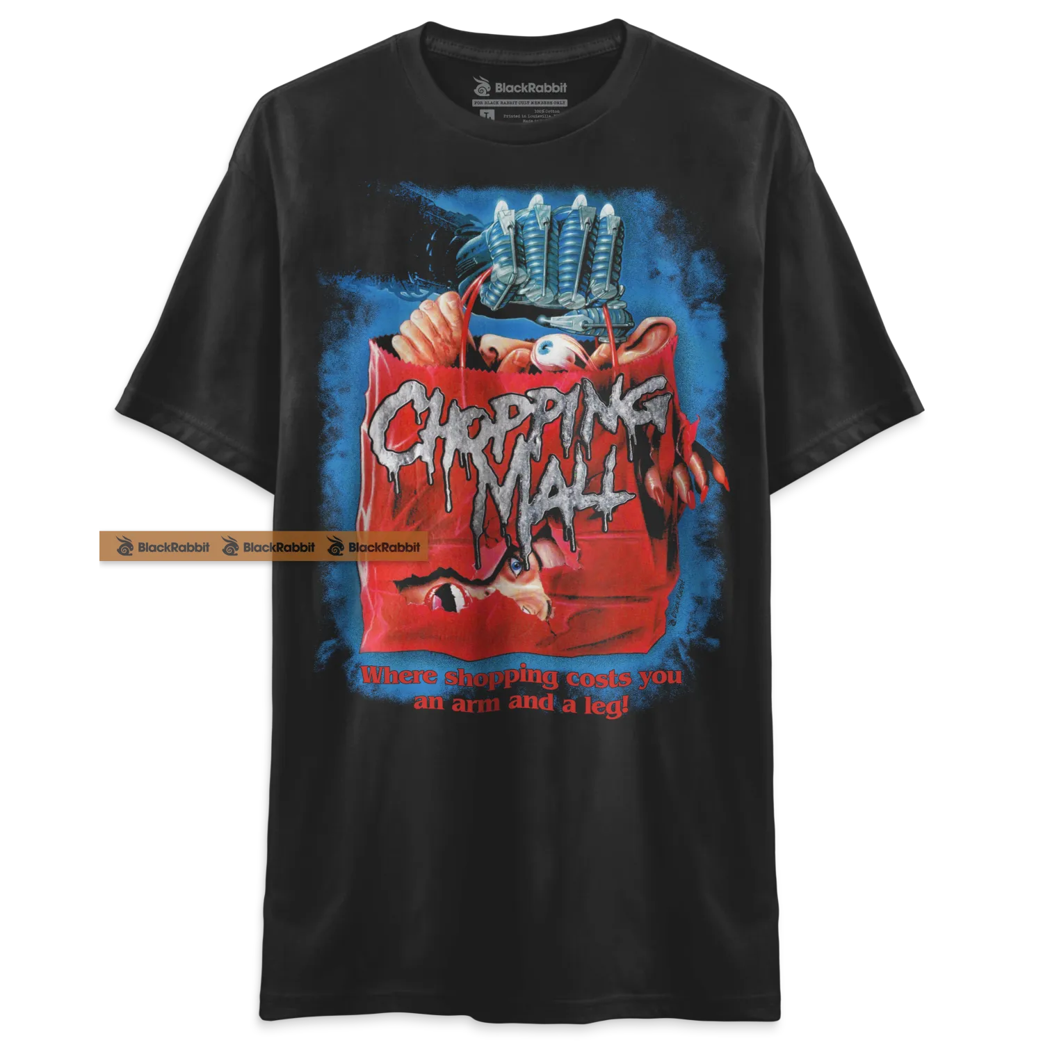CHOPPING MALL 80's B-Horror Movie Poster - Reproduction Print, Perfect For Horror Film Fans & Room Decor
