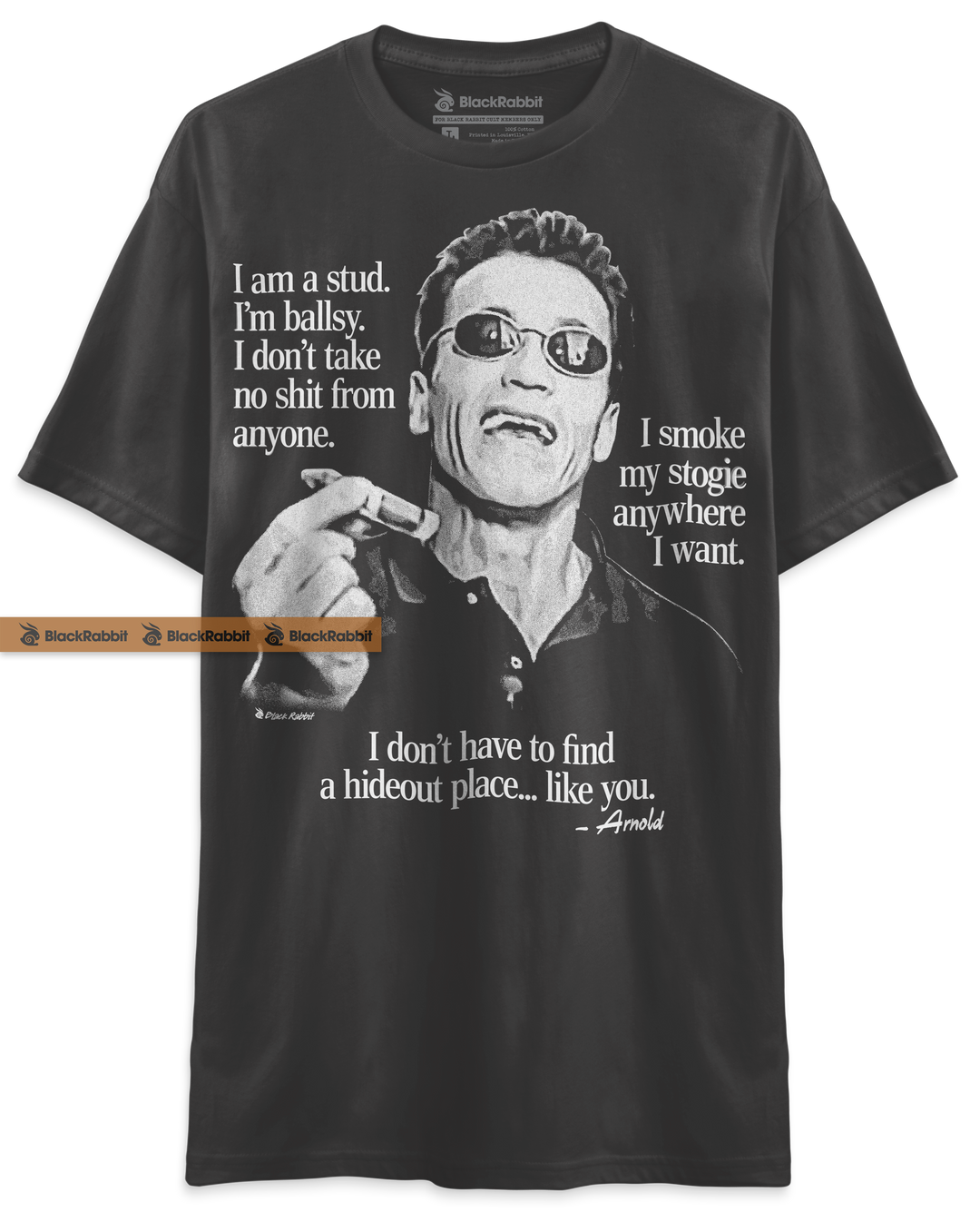 Arnold Schwarzenegger I Am A Stud Stogie Speech Video Unisex Classic T-Shirt