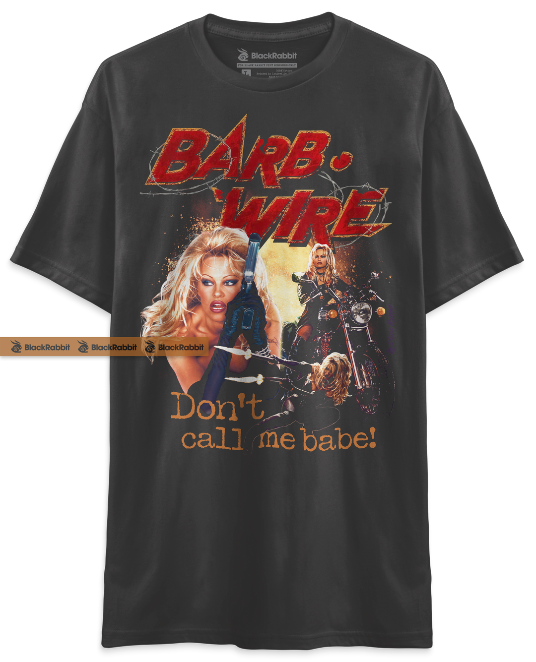 Barb Wire Don't Call Me Babe Pamela Anderson 90s Retro Vintage Bootleg Unisex Classic T-Shirt