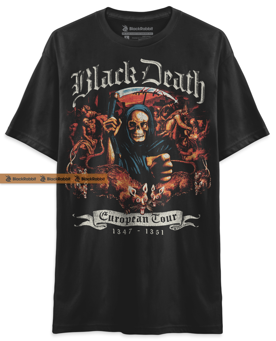 Black Death European Tour Unisex Classic T-Shirt