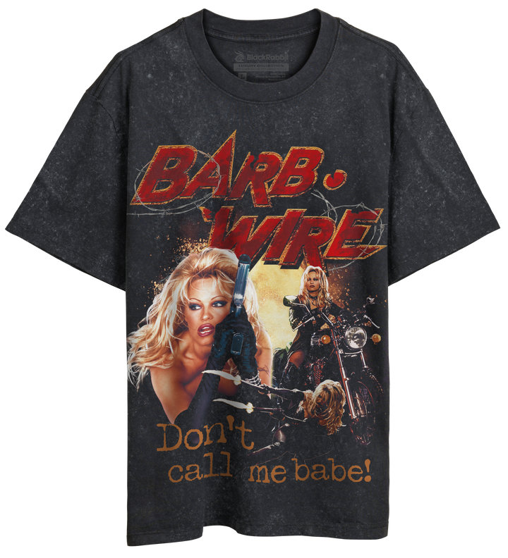 Barb Wire Don't Call Me Babe Pamela Anderson 90s Retro Vintage Bootleg Unisex Classic T-Shirt