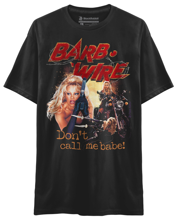 Barb Wire Don't Call Me Babe Pamela Anderson 90s Retro Vintage Bootleg Unisex Classic T-Shirt