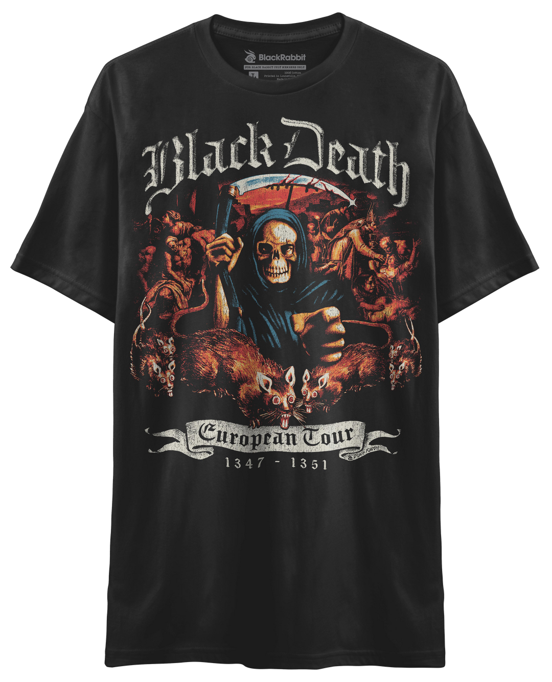 Black Death European Tour Unisex Classic T-Shirt