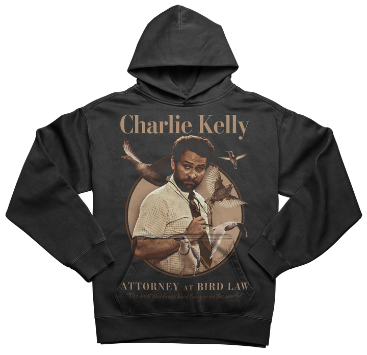 It's Always Sunny In Philadelphia Charlie Kelly Attorney At Bird Law Retro Vintage Unisex Classic T-Shirt