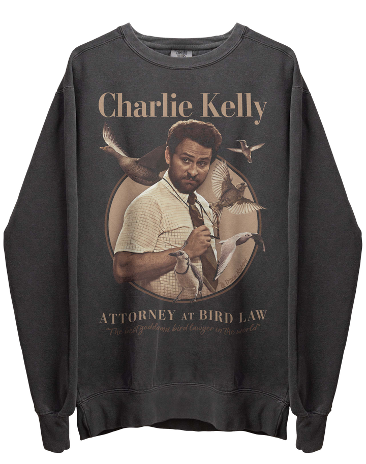 It's Always Sunny In Philadelphia Charlie Kelly Attorney At Bird Law Retro Vintage Unisex Classic T-Shirt