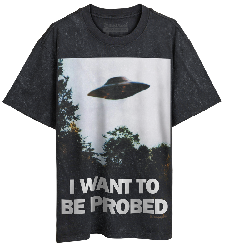 I Want To Be Probed Shirt I Want To Believe Funny Parody Meme Unisex Classic T-Shirt