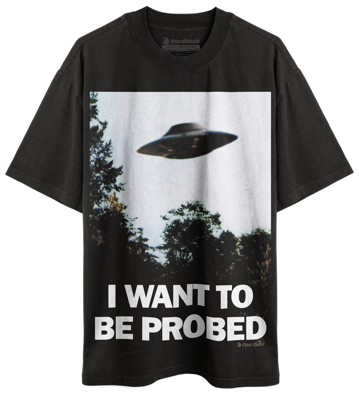I Want To Be Probed Shirt I Want To Believe Funny Parody Meme Unisex Classic T-Shirt