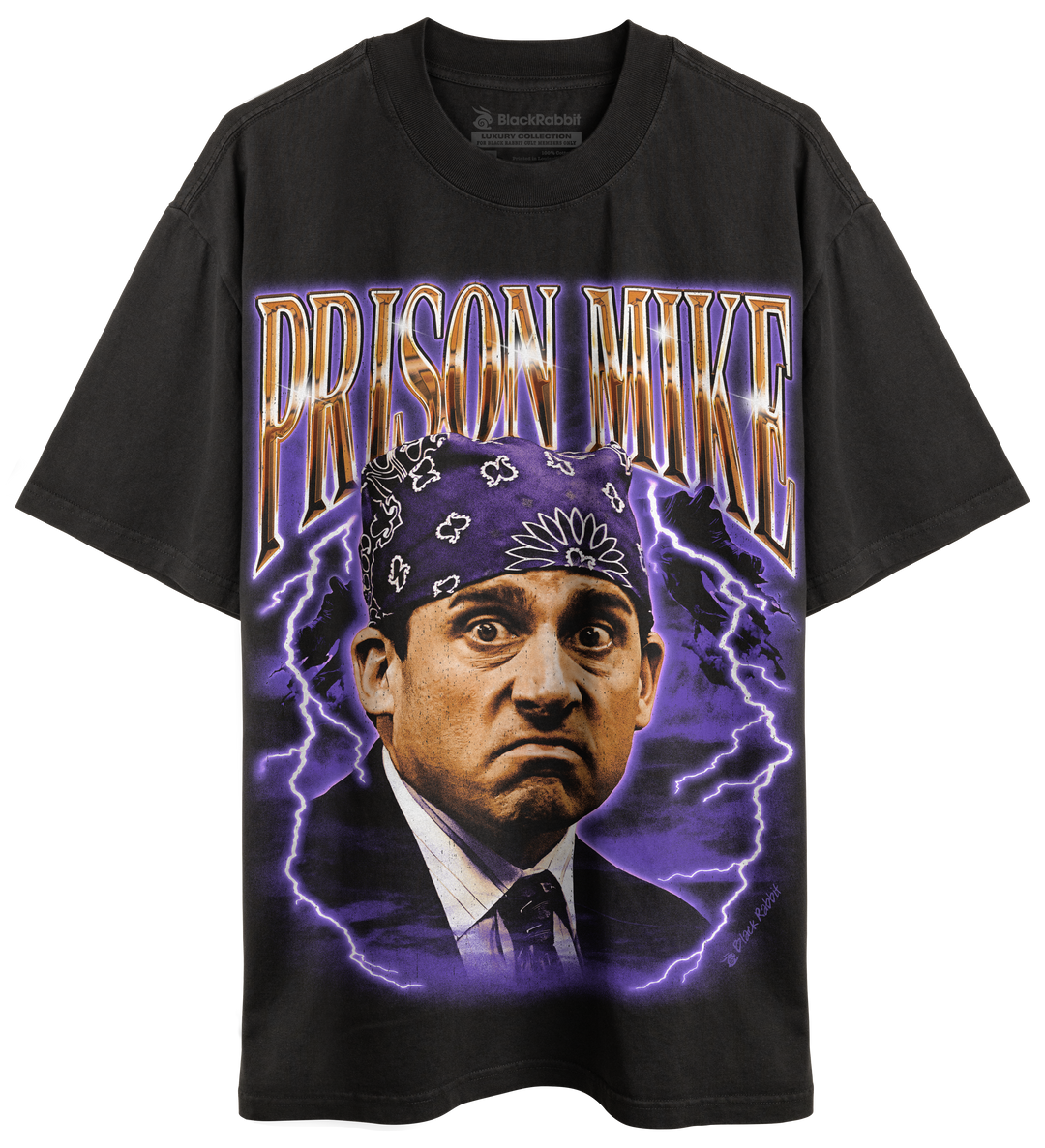 The Office Prison Mike Michael Scott Retro Vintage Bootleg Unisex Classic T-Shirt