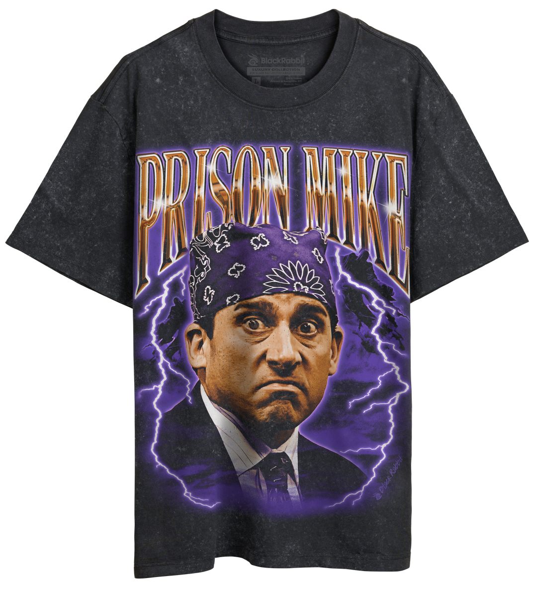 The Office Prison Mike Michael Scott Retro Vintage Bootleg Unisex Classic T-Shirt
