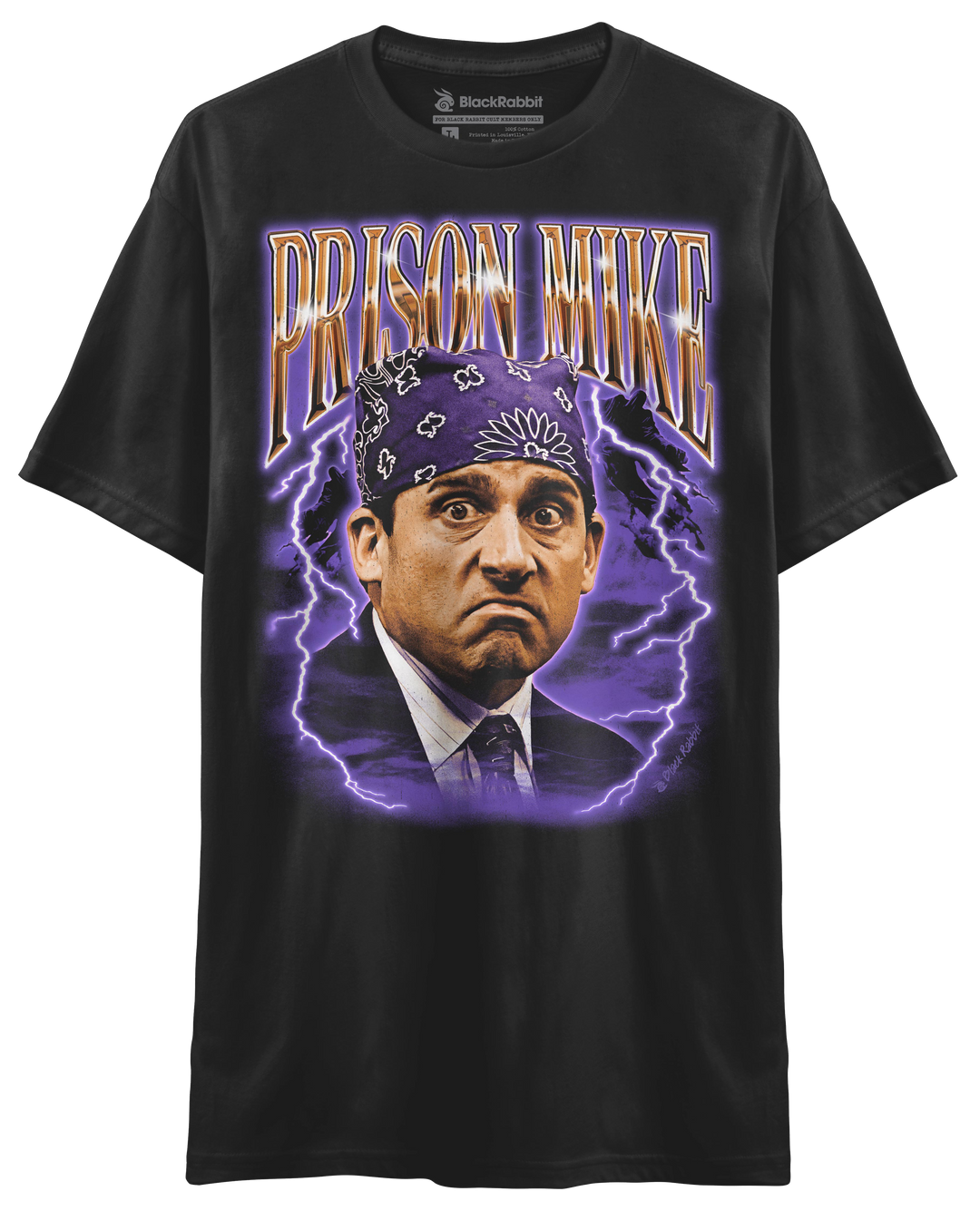 The Office Prison Mike Michael Scott Retro Vintage Bootleg Unisex Classic T-Shirt