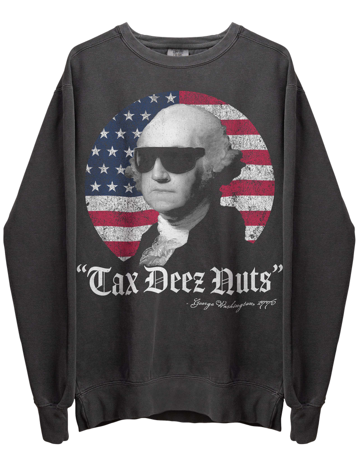 Tax Deez Nuts Funny 4th of July George Washington Unisex Classic T-Shirt