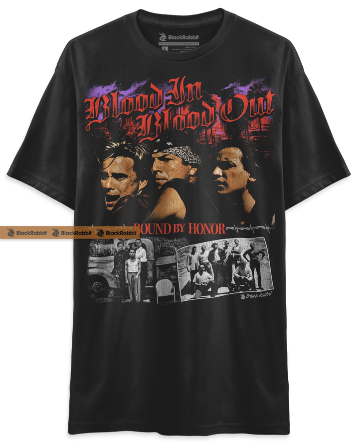 Blood In Blood Out 90s Retro Vintage Unisex Classic T-Shirt