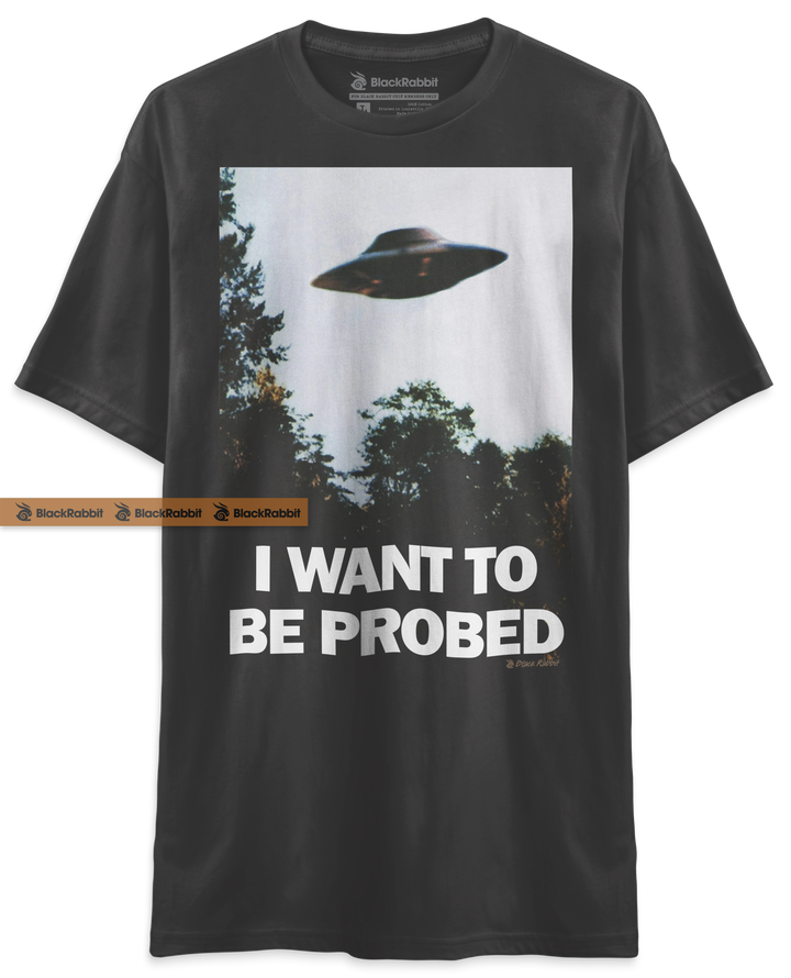 I Want To Be Probed Shirt I Want To Believe Funny Parody Meme Unisex Classic T-Shirt