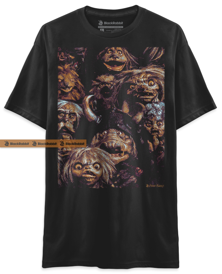 Labyrinth Goblins 1986 Retro Vintage Fantasy Movie Unisex Classic T-Shirt