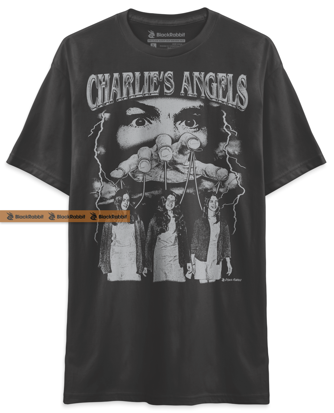 Charles Manson Family Charlie's Angels Retro Vintage Unisex Classic T-Shirt