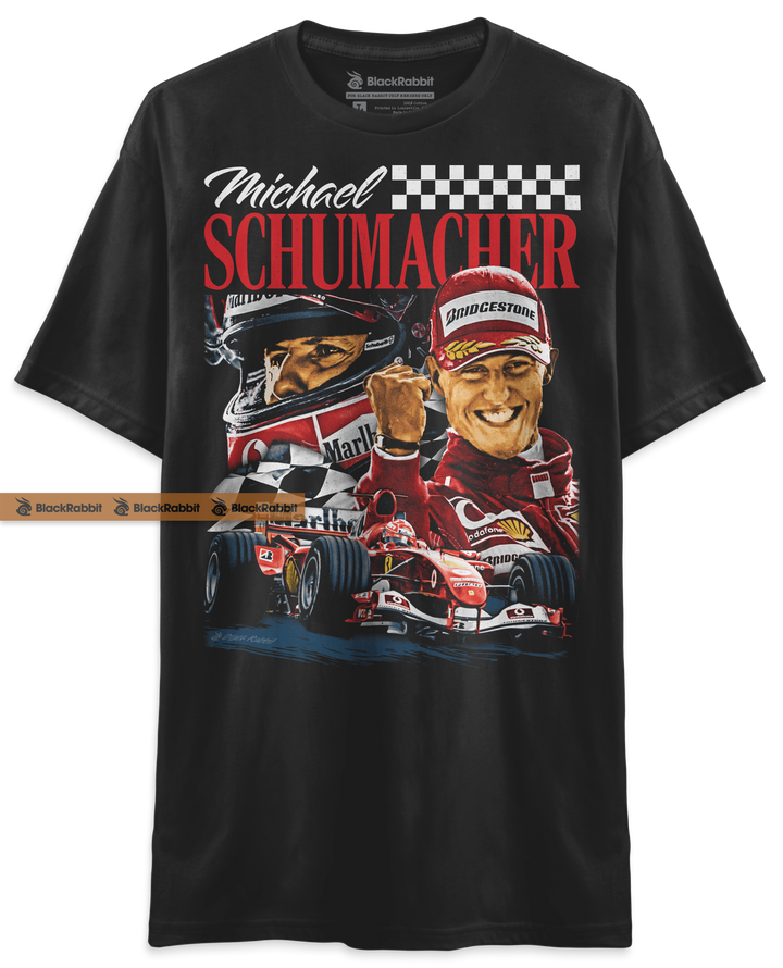Michael Schumacher 90s Racing Y2K Retro Vintage Unisex Classic T-Shirt
