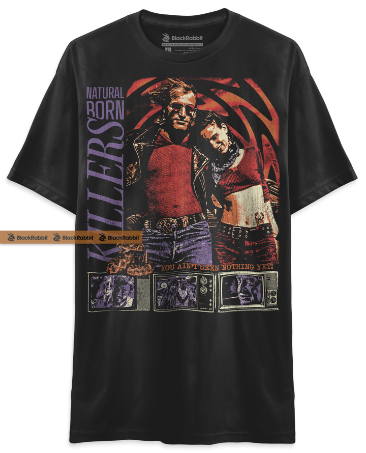 Natural Born Killers 90s Movie Retro Vintage Unisex Classic T-Shirt