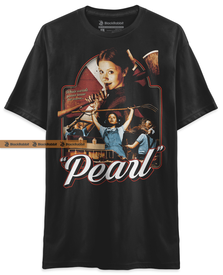 Pearl Horror Slasher Movie Poster Inspired Unisex Classic T-Shirt