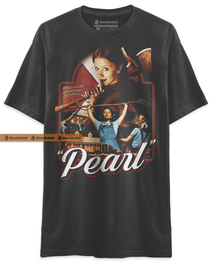 Pearl Horror Slasher Movie Poster Inspired Unisex Classic T-Shirt