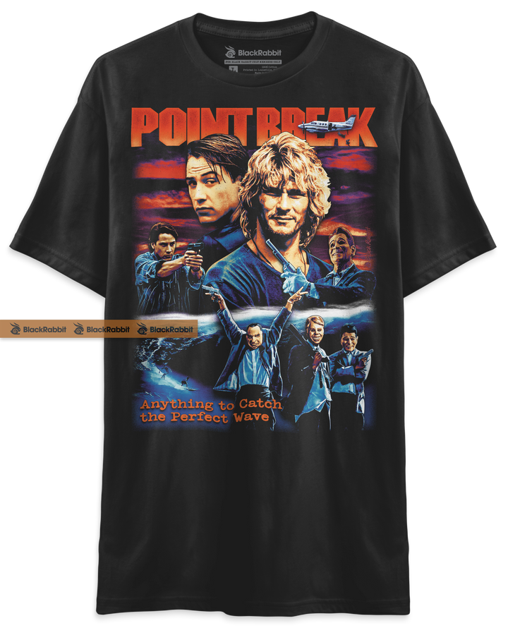 Point Break Anything To Catch The Perfect Wave 90s Retro Vintage Unisex Classic T-Shirt