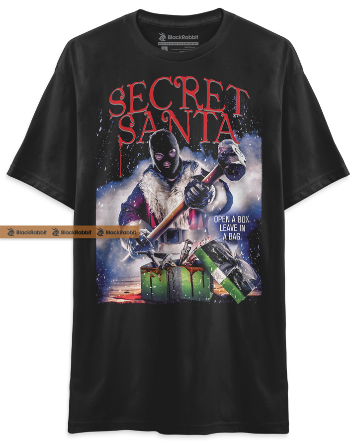 Secret Santa Horror Movie Poster Unisex Classic T-Shirt