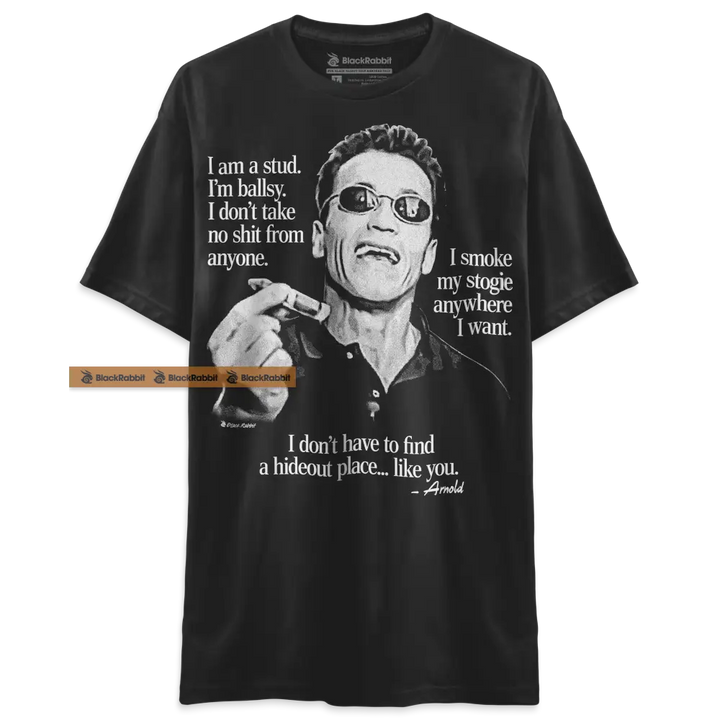 Arnold Schwarzenegger I Am A Stud Stogie Speech Video