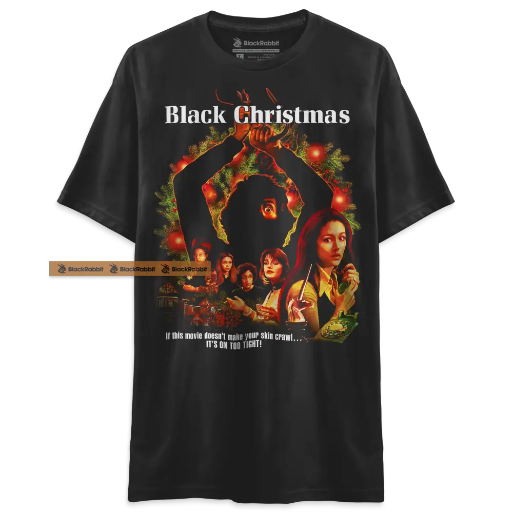 Black Christmas Movie Poster Unisex Classic T-Shirt - black