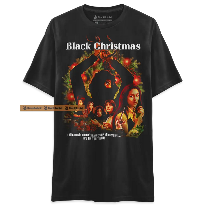 Black Christmas Movie Poster Unisex Classic T-Shirt - black