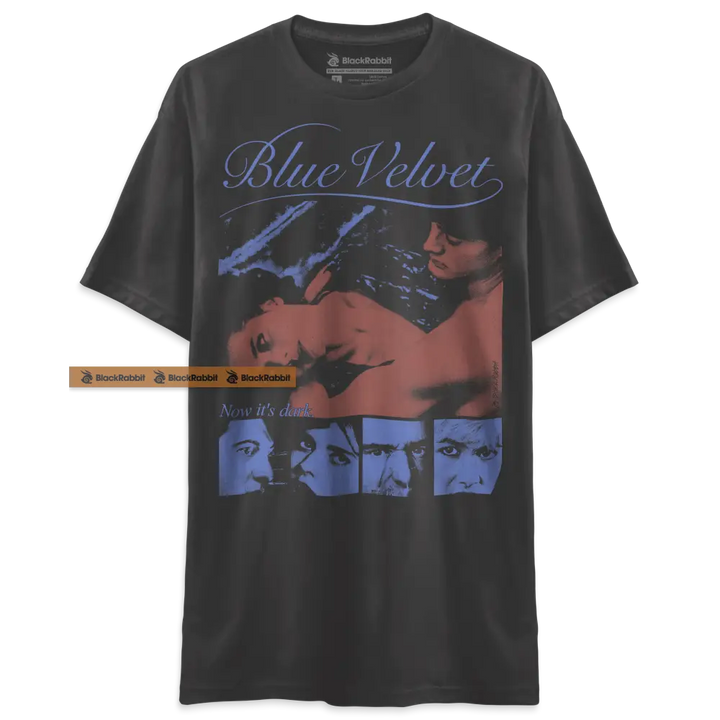 Blue Velvet Now It’s Dark 80s Retro Vintage Unisex