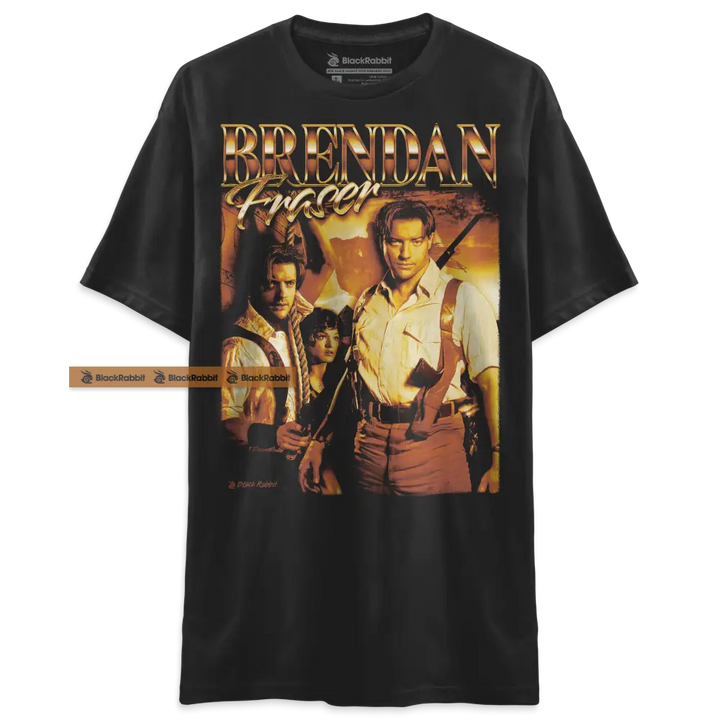 Brendan Fraser The Mummy Retro Vintage Bootleg Unisex