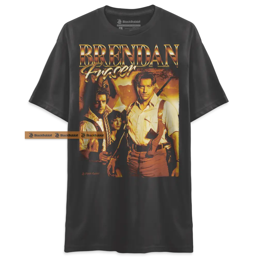 Brendan Fraser The Mummy Retro Vintage Bootleg Unisex