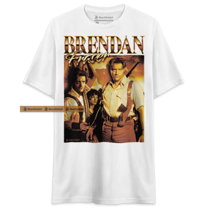 Brendan Fraser The Mummy Retro Vintage Bootleg Unisex