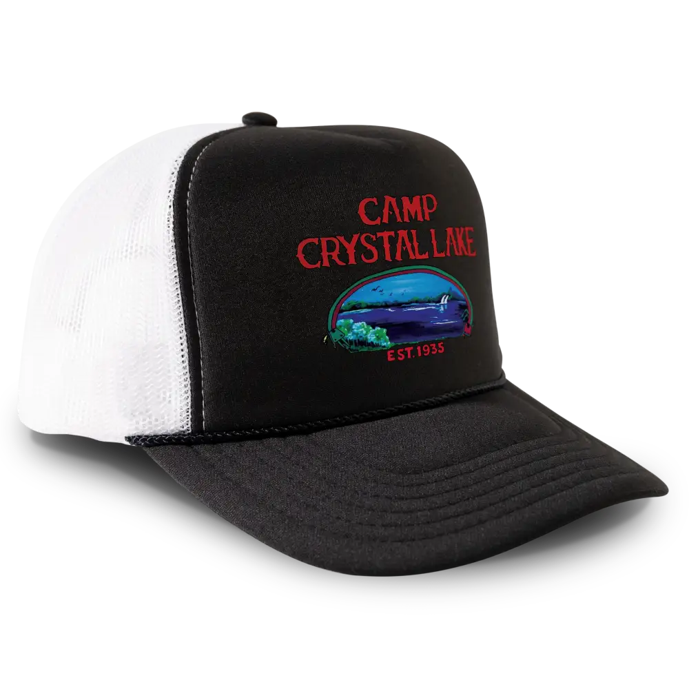 Camp Crystal Lake Friday the 13th Inspired Snapback Hat Cap