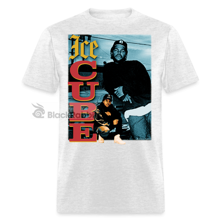 Ice Cube 90s Retro Vintage Bootleg Unisex Classic T-Shirt - light heather gray