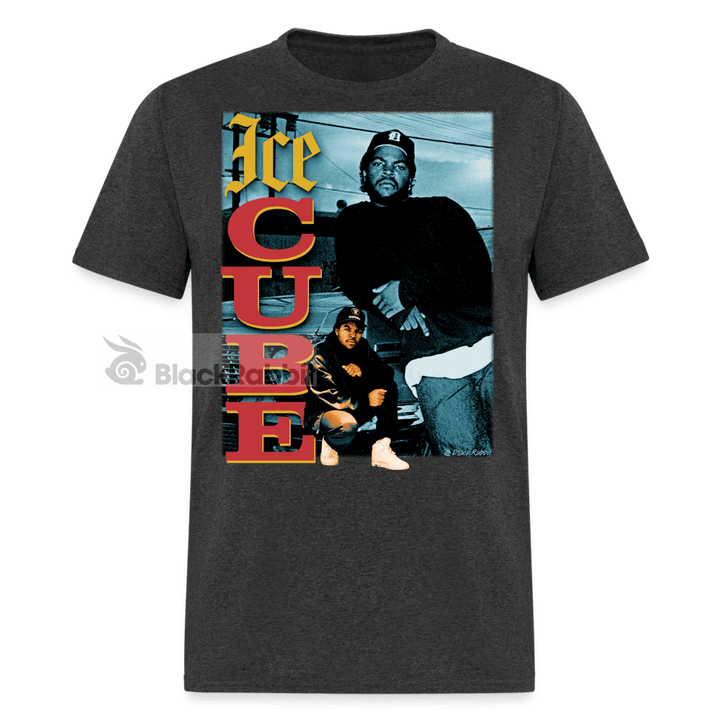 Ice Cube 90s Retro Vintage Bootleg Unisex Classic T-Shirt - heather black