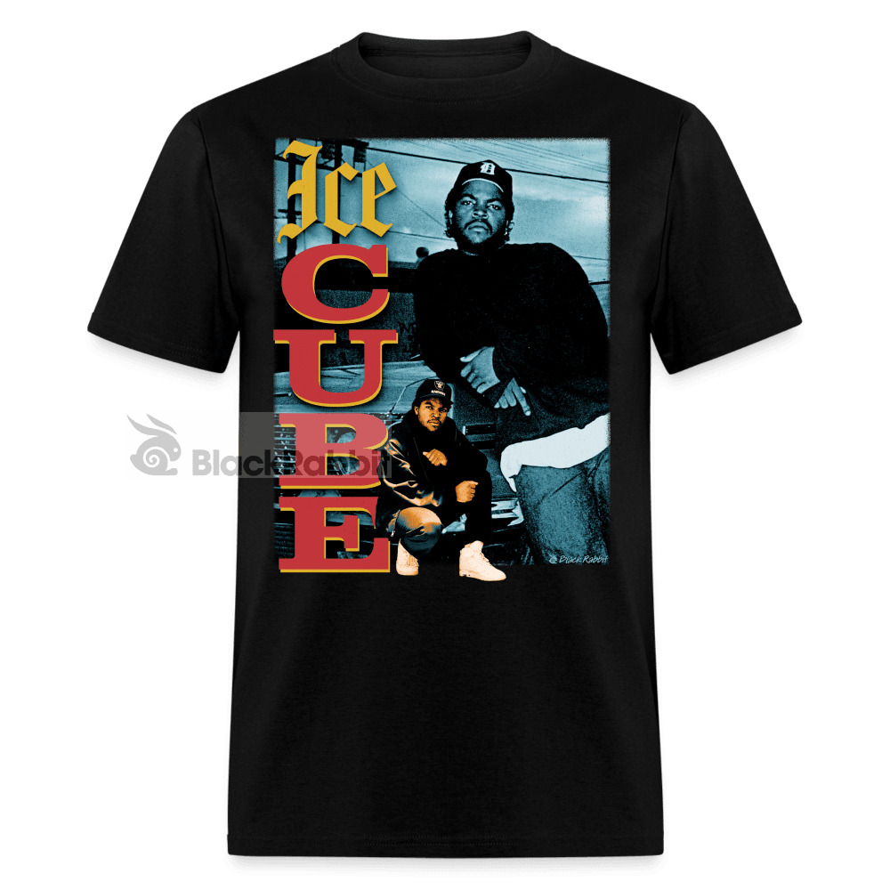 Ice Cube 90s Retro Vintage Bootleg Unisex Classic T-Shirt - black