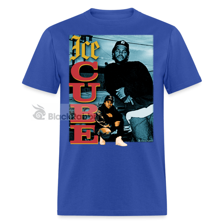 Ice Cube 90s Retro Vintage Bootleg Unisex Classic T-Shirt - royal blue