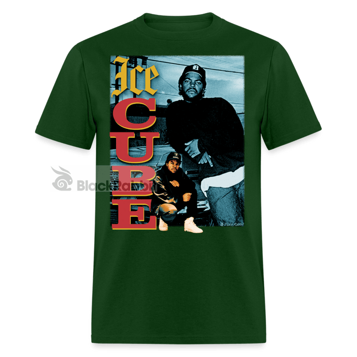 Ice Cube 90s Retro Vintage Bootleg Unisex Classic T-Shirt - forest green