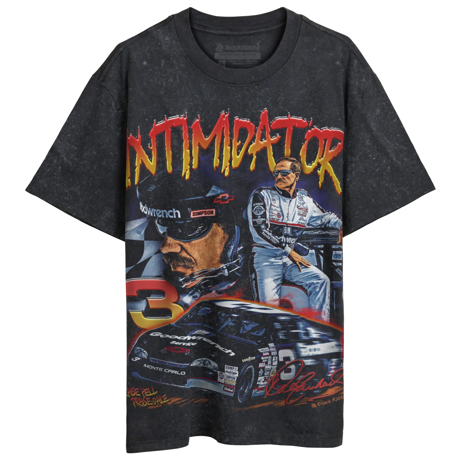 Black Rabbit - Dale Earnhardt Intimidator Raise Hell Praise Dale Black Rabbit - Dale Earnhardt Intimidator Raise Hell Praise Dale