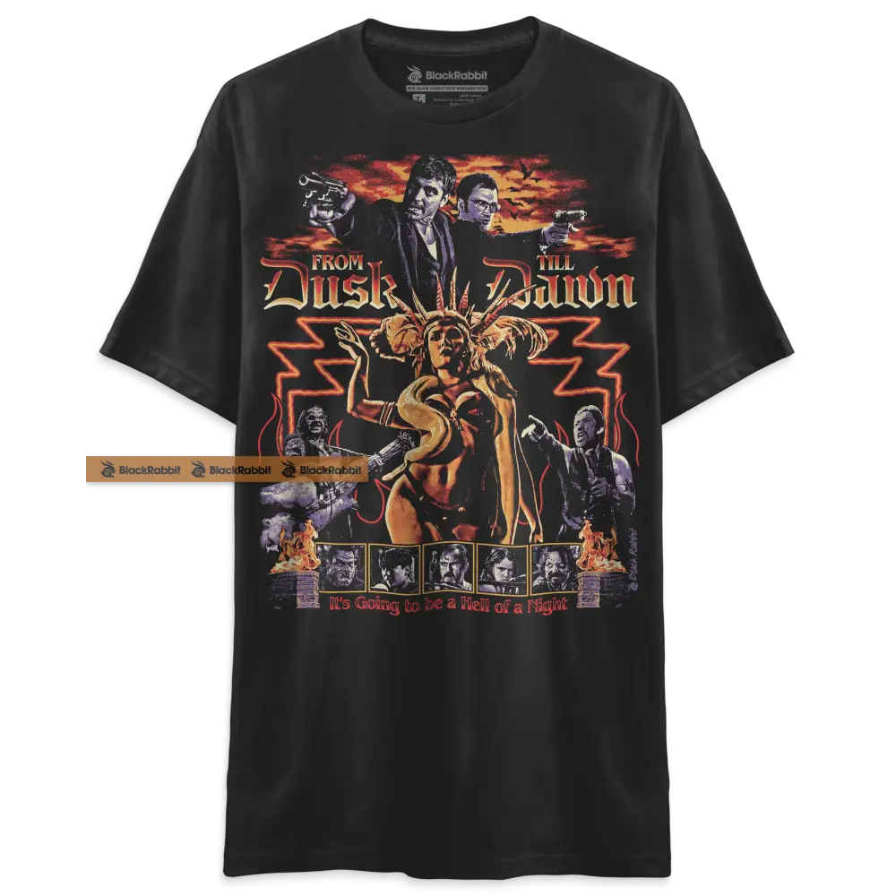 From Dusk Till Dawn 90s Horror Retro Vintage Unisex Classic