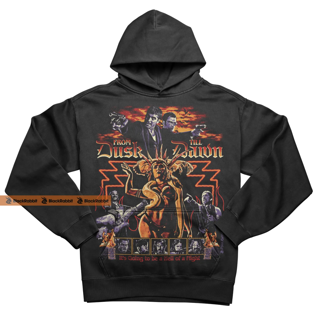 Black ’From Dusk Till Dawn’ hoodie.