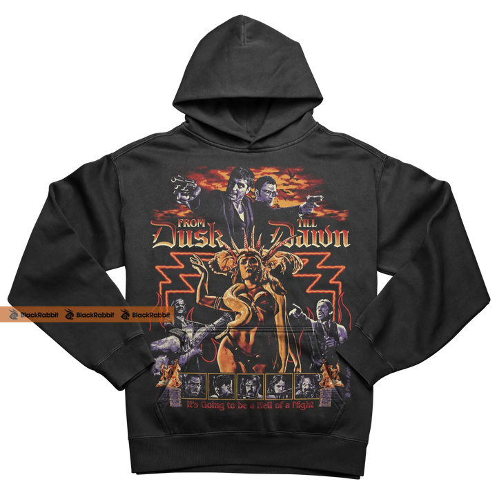 Black ’From Dusk Till Dawn’ hoodie.