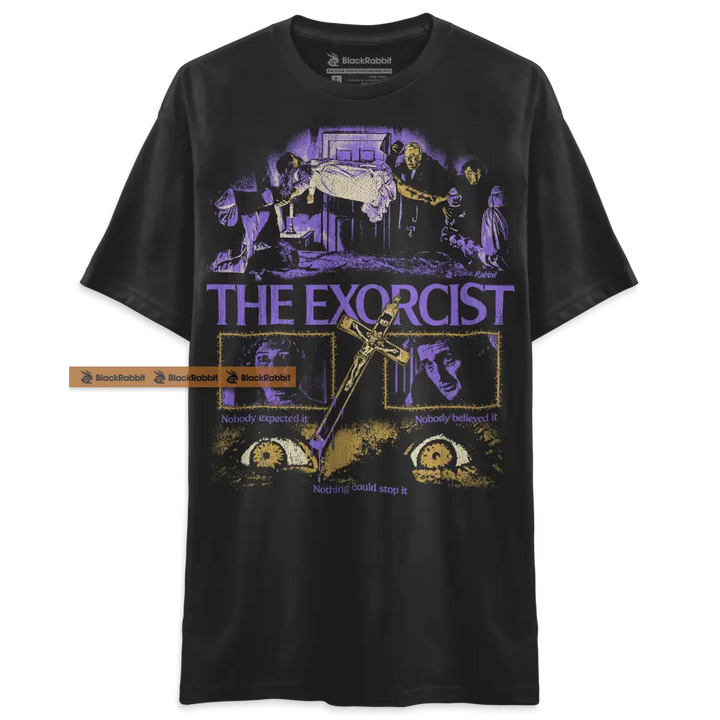 The Exorcist 1973 70s Horror Unisex Classic T-Shirt - black