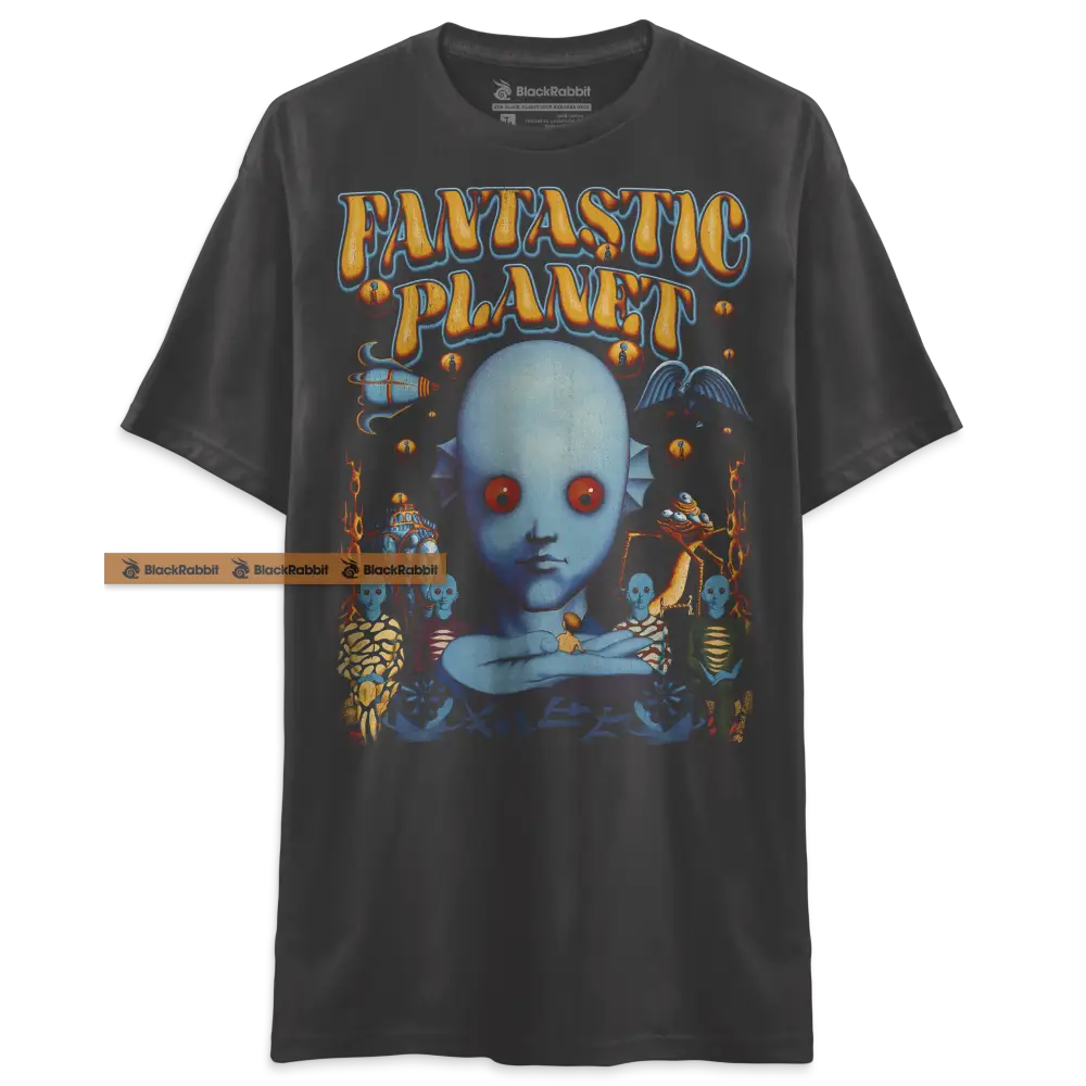 Fantastic Planet English Retro Vintage Animated Sci-Fi