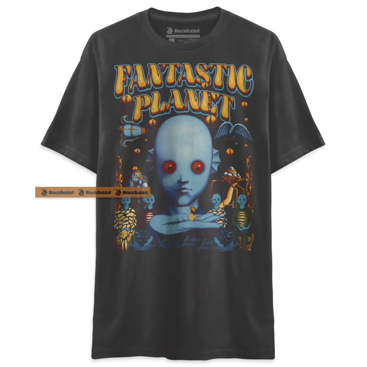 Fantastic Planet English Retro Vintage Animated Sci-Fi