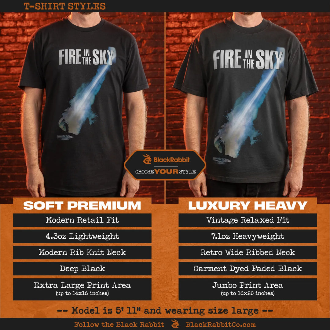 T-shirt style comparison.