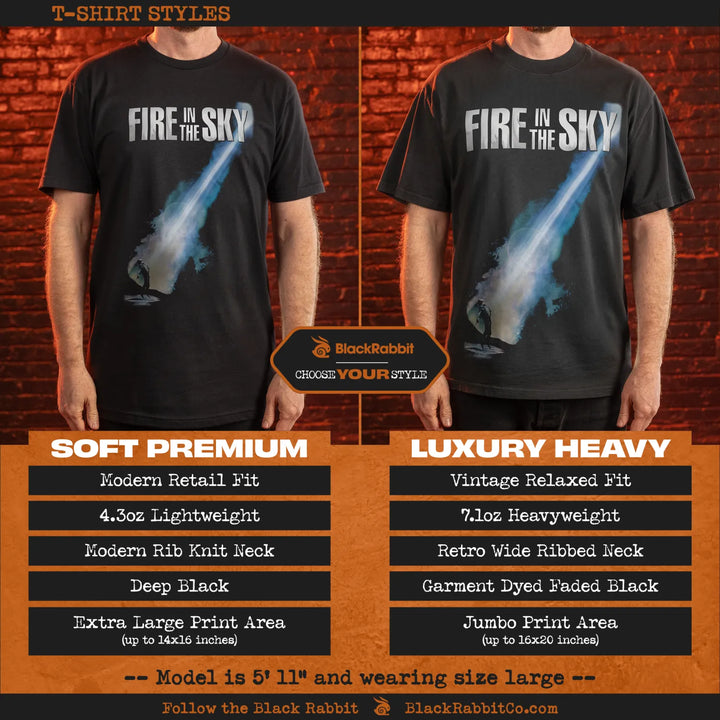 T-shirt style comparison.