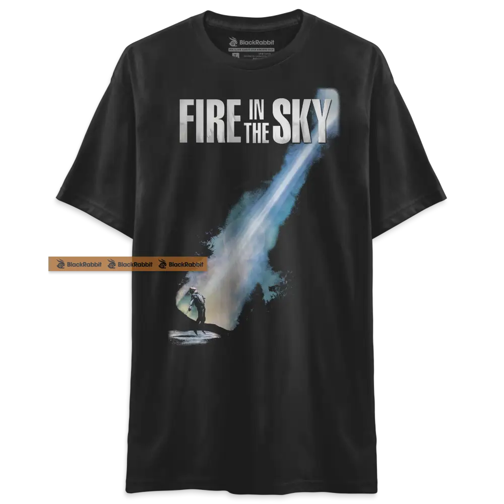 Fire In The Sky Movie Poster Unisex Classic T-Shirt - black