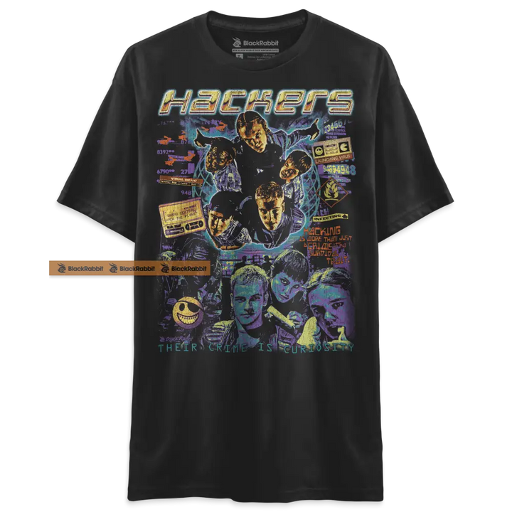 Hackers 1995 Their Crime Is Curiosity Retro Vintage 90s