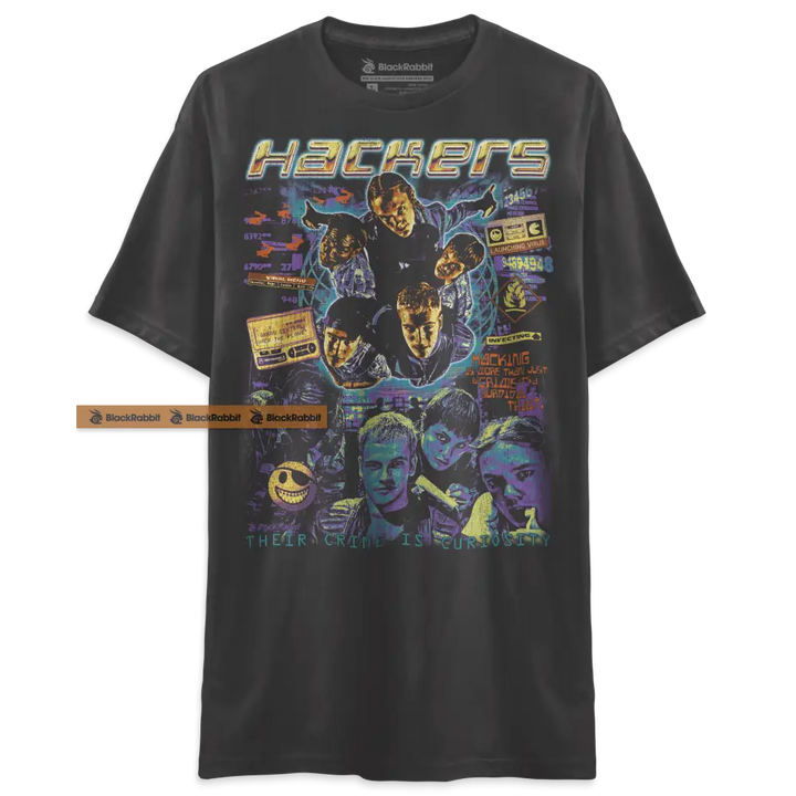 Hackers 1995 Their Crime Is Curiosity Retro Vintage 90s